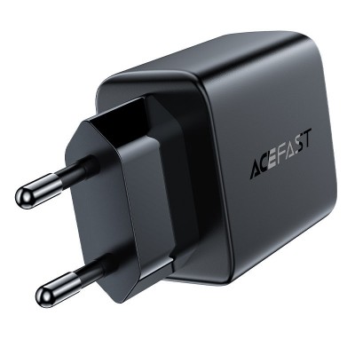 Сетевой адаптер ACEFAST A33 QC18W (A+A) - Black Сетевой адаптер ACEFAST A33 QC18W (A+A) - Black