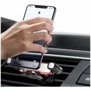 Автомобильный держатель Baseus Mr Hui Gravity Car Mount - Silver (SUYL-HU0S)