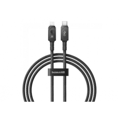 Кабель Baseus Unbreakable Series Fast Charging Data Cable Type-c to IP 20W 1m - Cluster Black (P10355803111-00) Кабель Baseus Unbreakable Series Fast Charging Data Cable Type-c to IP 20W 1m - Cluster Black (P10355803111-00)