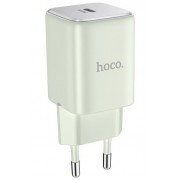 Сетевой адаптер Hoco N43 Vista Single Port PD30W Charger (EU) - Starlight Black