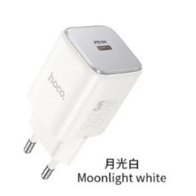 Сетевой адаптер Hoco N43 Vista Single Port PD30W Charger (EU) - Starlight Black Сетевой адаптер Hoco N43 Vista Single Port PD30W Charger (EU) - Starlight Black