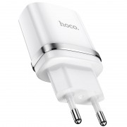 Сетевой адаптер hoco N1 Ardent single port charger (EU) - White