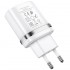Сетевой адаптер hoco N1 Ardent single port charger (EU) - White Сетевой адаптер hoco N1 Ardent single port charger (EU) - White