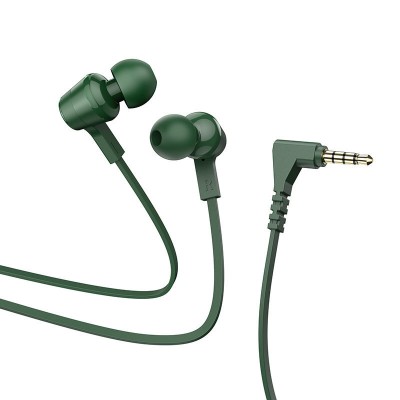 Наушники hoco M86 Oceanic universal earphones with mic - Green Наушники hoco M86 Oceanic universal earphones with mic - Green
