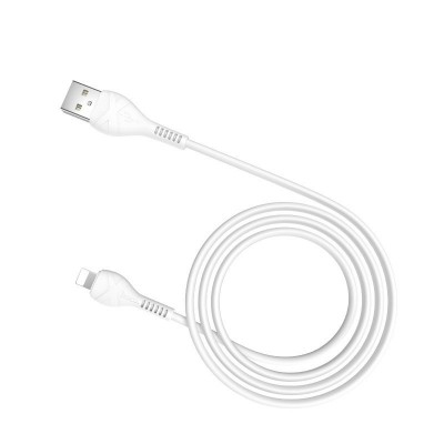 Кабель hoco X37 Cool power charging data cable for Lightning - White Кабель hoco X37 Cool power charging data cable for Lightning - White