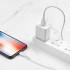 Кабель hoco X37 Cool power charging data cable for Lightning - White Кабель hoco X37 Cool power charging data cable for Lightning - White
