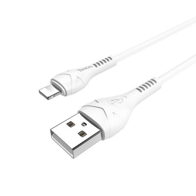 Кабель hoco X37 Cool power charging data cable for Lightning - White Кабель hoco X37 Cool power charging data cable for Lightning - White
