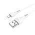 Кабель hoco X37 Cool power charging data cable for Lightning - White Кабель hoco X37 Cool power charging data cable for Lightning - White