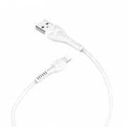 Кабель hoco X37 Cool power charging data cable for Lightning - White