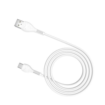 Кабель hoco X37 Cool power charging data cable for Type-C - White Кабель hoco X37 Cool power charging data cable for Type-C - White