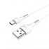 Кабель hoco X37 Cool power charging data cable for Type-C - White Кабель hoco X37 Cool power charging data cable for Type-C - White
