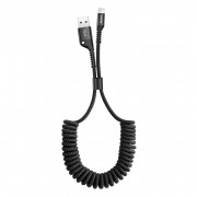 Кабель Baseus Fish eye Spring Data Cable (CALSR-01) - Black