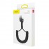 Кабель Baseus Fish eye Spring Data Cable (CALSR-01) - Black Кабель Baseus Fish eye Spring Data Cable (CALSR-01) - Black