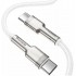Кабель Baseus Series Metal Type-C to Type-C 100W 2m (CATJK-D02) - White Кабель Baseus Series Metal Type-C to Type-C 100W 2m (CATJK-D02) - White