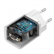 Зарядное устройство Baseus Super Si USB-C, 3A, 25W - Белый (CCSP020102)