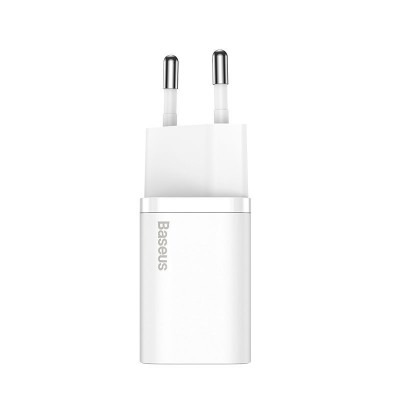 Зарядное устройство Baseus Super Si USB-C, 3A, 25W - Белый (CCSP020102) Зарядное устройство Baseus Super Si USB-C, 3A, 25W - Белый (CCSP020102)