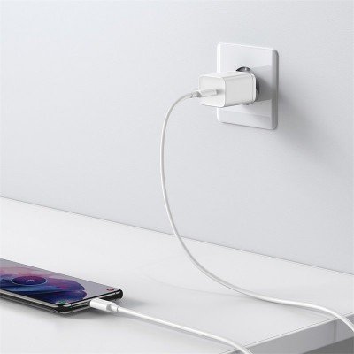 Зарядное устройство Baseus Super Si USB-C, 3A, 25W - Белый (CCSP020102) Зарядное устройство Baseus Super Si USB-C, 3A, 25W - Белый (CCSP020102)