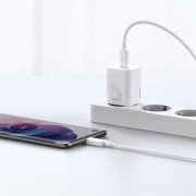 Зарядное устройство Baseus Super Si USB-C, 3A, 25W - Белый (CCSP020102)