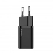 Зарядное устройство Baseus Super Si USB-C, 3A, 25W - Черный (CCSP020101)