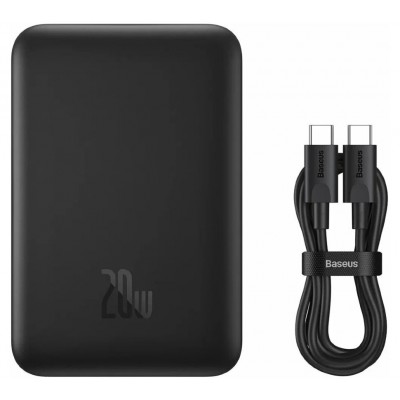 Power Bank Baseus 10000mAh 20W (PPCX030001) - Black Power Bank Baseus 10000mAh 20W (PPCX030001) - Black