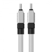 Кабель BASEUS CAKW000202 coolplay series fast charging cable type-c to type-c 100W 1m - Белый