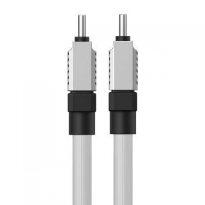 Кабель BASEUS CAKW000202 coolplay series fast charging cable type-c to type-c 100W 1m - Белый Кабель BASEUS CAKW000202 coolplay series fast charging cable type-c to type-c 100W 1m - Белый