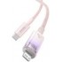Кабель BASEUS explorer series fast charging cable with smart temperature control type-c to ip 20w 1m - Pink (CATS010204) Кабель BASEUS explorer series fast charging cable with smart temperature control type-c to ip 20w 1m - Pink (CATS010204)