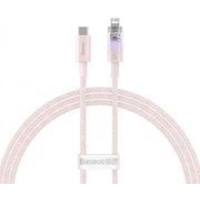 Кабель BASEUS explorer series fast charging cable with smart temperature control type-c to ip 20w 1m - Pink (CATS010204) Кабель BASEUS explorer series fast charging cable with smart temperature control type-c to ip 20w 1m - Pink (CATS010204)