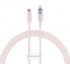 Кабель BASEUS explorer series fast charging cable with smart temperature control type-c to ip 20w 1m - Pink (CATS010204) Кабель BASEUS explorer series fast charging cable with smart temperature control type-c to ip 20w 1m - Pink (CATS010204)