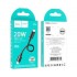 Кабель Hoco X96 Hyper PD charging data cable (T.C to IP) (L=0.25) - Черный Кабель Hoco X96 Hyper PD charging data cable (T.C to IP) (L=0.25) - Черный