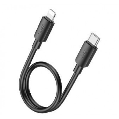 Кабель Hoco X96 Hyper PD charging data cable (T.C to IP) (L=0.25) - Черный Кабель Hoco X96 Hyper PD charging data cable (T.C to IP) (L=0.25) - Черный