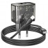 Сетевой адаптер с кабелем Hoco N34 Dazzling dual-port PD20W+QC3.0 charger set (T.C to IP) - Прозрачный черный Сетевой адаптер с кабелем Hoco N34 Dazzling dual-port PD20W+QC3.0 charger set (T.C to IP) - Прозрачный черный