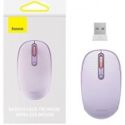 Беспроводная мышь Baseus F01B Tri-Mode Wireless Mouse (B01055503513-00) - Фиолетовый