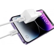 Сетевой адаптер Baseus GaN5 Fast Charger(mini) 1C 30W EU (CCGN070502) - Белый