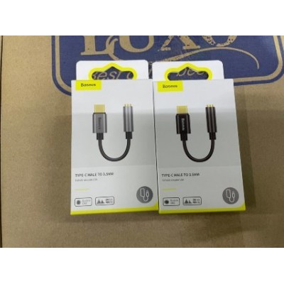 Переходник Baseus Type-C Male to 3.5mm Female Adapter L54 (CATL54-0G) - Deep Grey Переходник Baseus Type-C Male to 3.5mm Female Adapter L54 (CATL54-0G) - Deep Grey