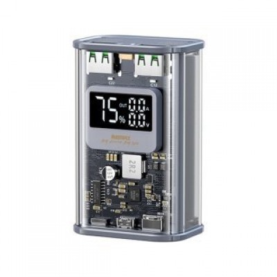 Power Bank Remax Cybo series 20W+22.5W PD+QC Punk-style fast charging RPP-570 - Серый Power Bank Remax Cybo series 20W+22.5W PD+QC Punk-style fast charging RPP-570 - Серый