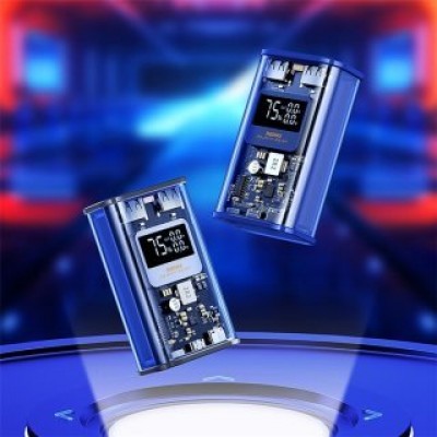 Power Bank Remax Cybo series 20W+22.5W PD+QC Punk-style fast charging RPP-570 - Синий Power Bank Remax Cybo series 20W+22.5W PD+QC Punk-style fast charging RPP-570 - Синий