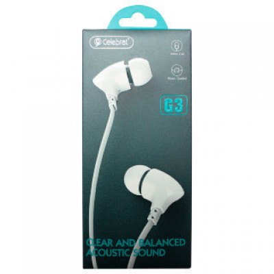 Наушники Celebrat G3 - Белый Наушники Celebrat G3 - Белый