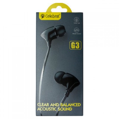 Наушники Celebrat G3 - Черный Наушники Celebrat G3 - Черный