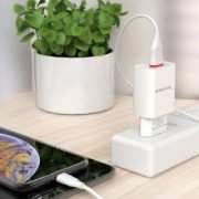 Сетевой адаптер Borofone BA20A Sharp single port charger Lightning (EU) - Белый
