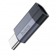 Переходник HOCO UA29 Type-C Male to IP Female Adapter - Dark Blue