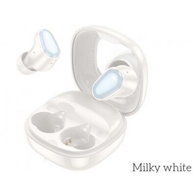 Наушники Hoco EQ13 Fun True Wireless BT Headset - milky White Наушники Hoco EQ13 Fun True Wireless BT Headset - milky White