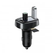 FM-трансмиттер BASEUS T shaped S-09 car bluetooth MP3 player CCMT000301 - Черный