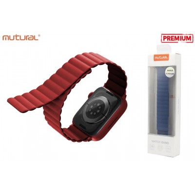Ремешок Mutural Watch Band Modi 38/40/41mm - Red Ремешок Mutural Watch Band Modi 38/40/41mm - Red