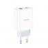 Сетевой адаптер hoco C97A PD20W+QC3.0 charger (EU) - White Сетевой адаптер hoco C97A PD20W+QC3.0 charger (EU) - White