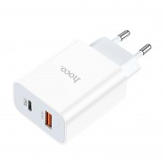 Сетевой адаптер hoco C97A PD20W+QC3.0 charger (EU) - White