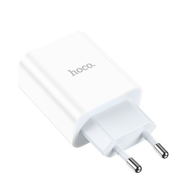 Сетевой адаптер hoco C97A PD20W+QC3.0 charger (EU) - White Сетевой адаптер hoco C97A PD20W+QC3.0 charger (EU) - White