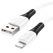 Кабель Hoco X82 iP silicone charging data cable - White