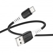 Кабель Hoco X82 Type-C silicone charging data cable - Black