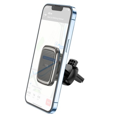 Автодержатель hoco CA106 Air outlet magnetic car holder - Black Автодержатель hoco CA106 Air outlet magnetic car holder - Black